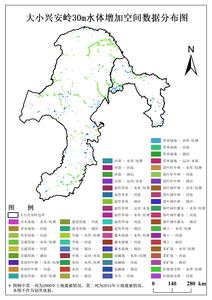 大小兴安岭30m湿地变化空间数据集 (2000-2015年)