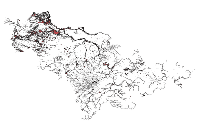 吉林省2000湿地生态系统空间分布数据