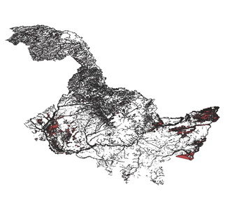 黑龙江省1990湿地生态系统空间分布数据