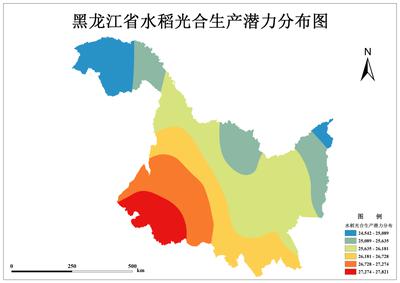 黑龙江省1km水稻光合生产潜力数据集（1960-2010年）