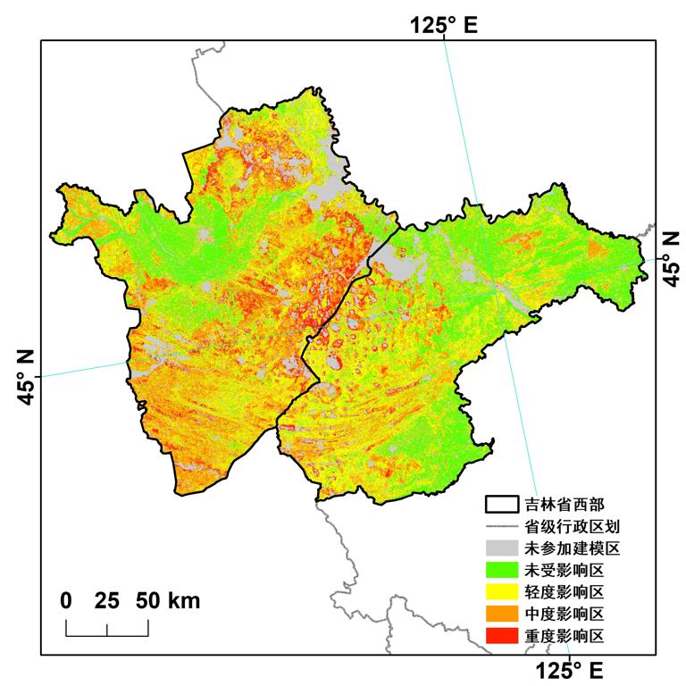 吉林省白城市、松原市30 m分辨率土壤碱化程度空间分布数据集2017年